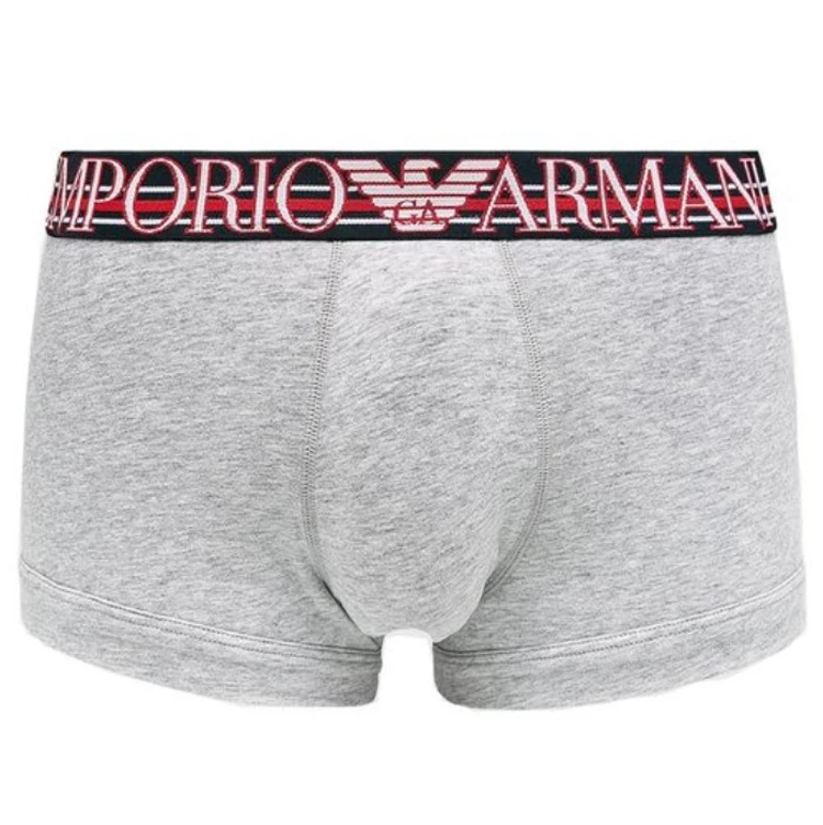 商品Emporio Armani|EMPORIO ARMANI 灰色男士内裤 1113899P525-48,价格¥270,第1张图片