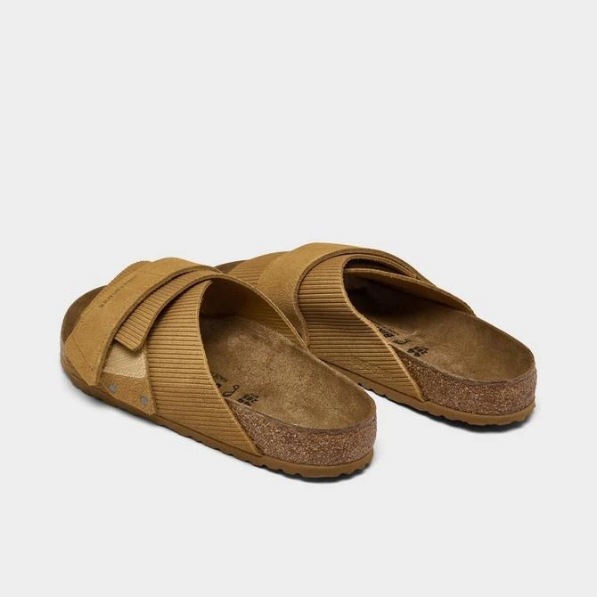 Birkenstock Kyoto Suede Embossed Slide Sandals 商品