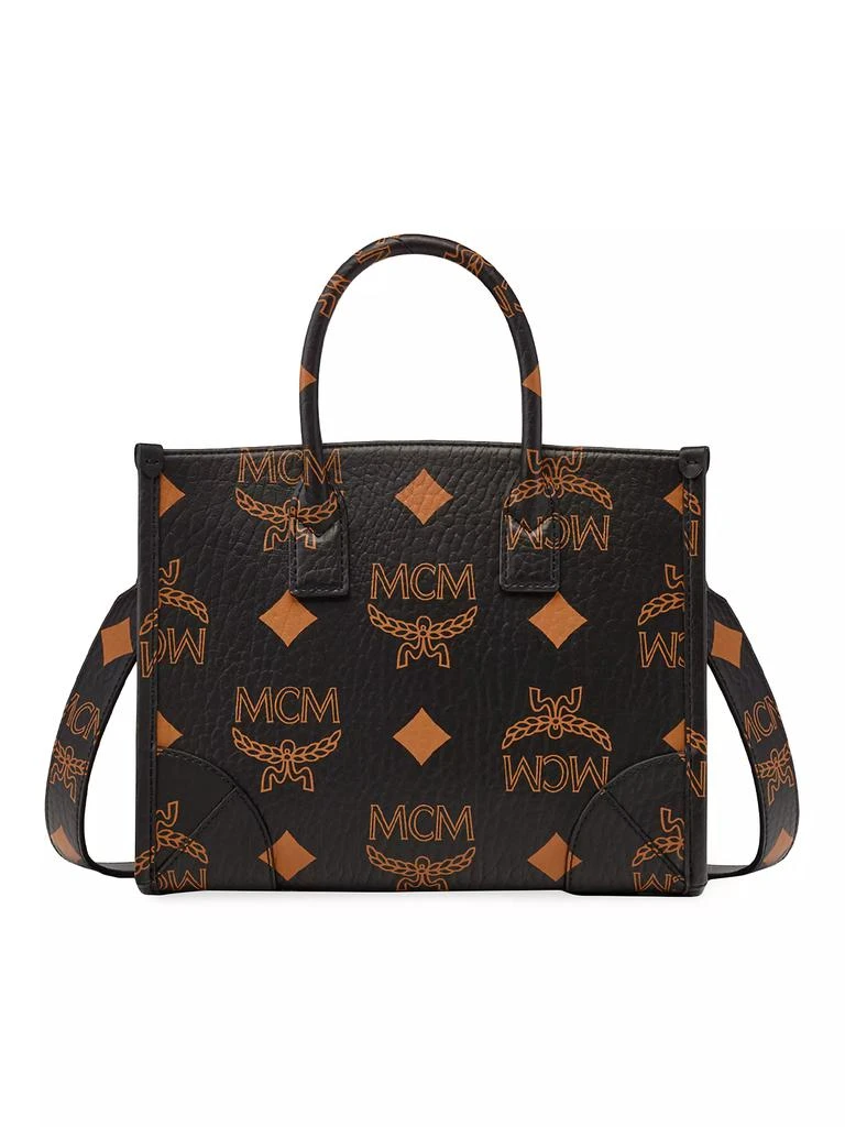 商品MCM|Small Munchen Maxi Monogram Tote Bag,价格¥4459,第1张图片