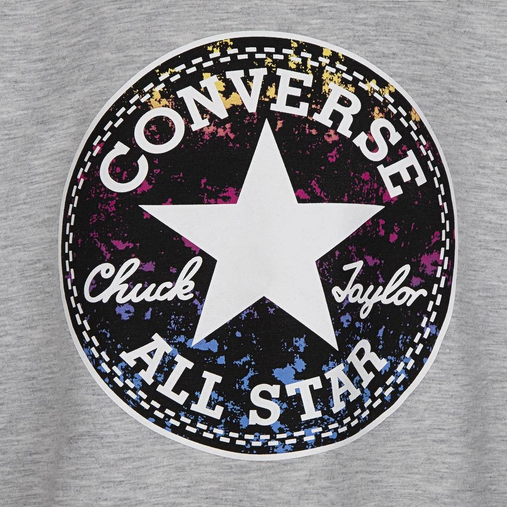 商品Converse|Ruched Chuck Patch Crew (Little Kids),价格¥70,第5张图片详细描述