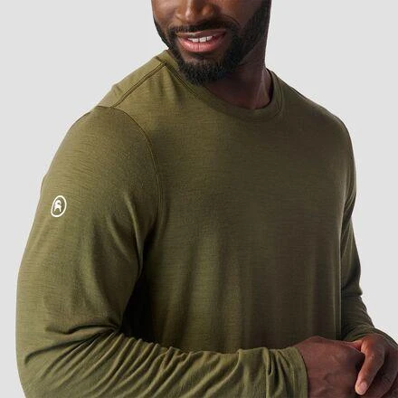 商品Backcountry|Spruces Lightweight Merino Baselayer Crew - Men's,价格¥296,第4张图片详细描述