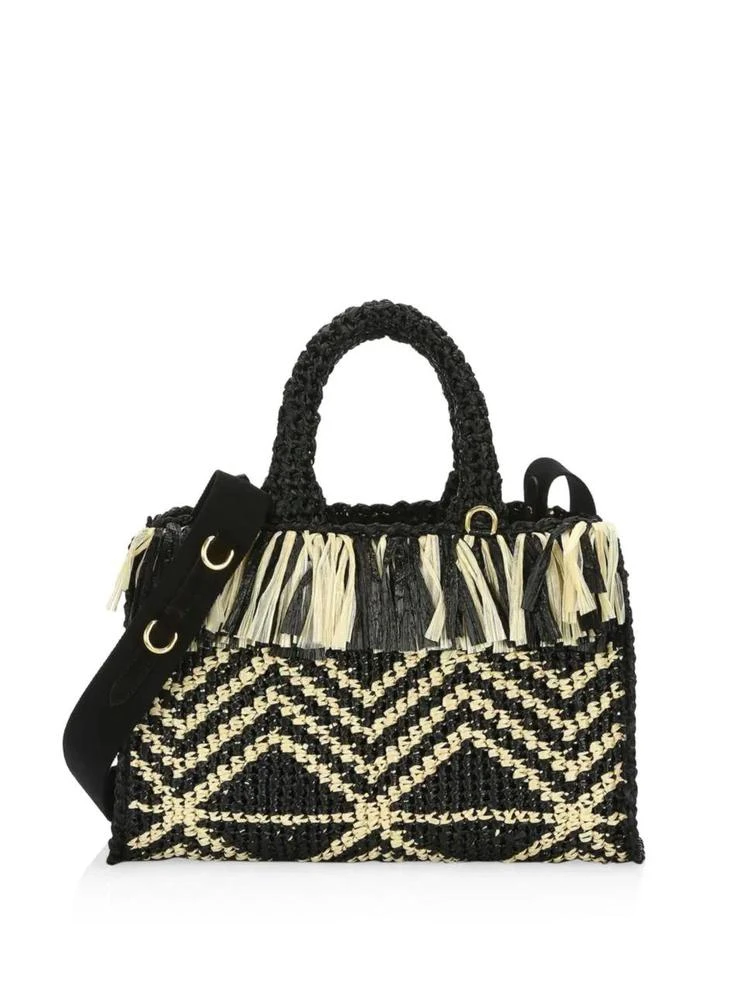 商品Prada|Small Raffia Tricot Tote,价格¥11940,第1张图片