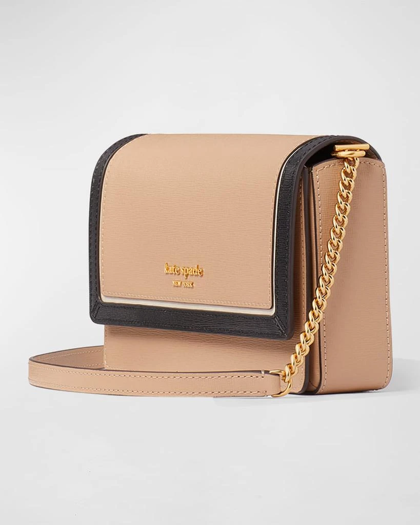 商品Kate Spade|flap leather chain crossbody bag,价格¥1926,第4张图片详细描述