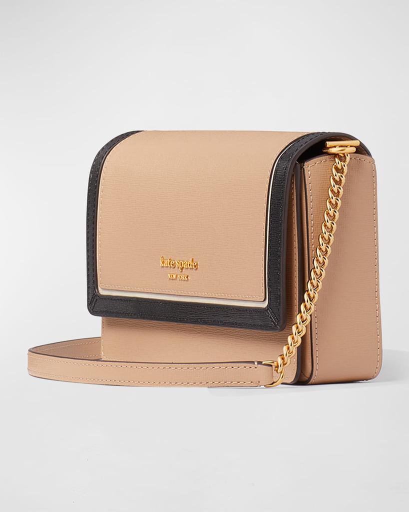 商品Kate Spade|flap leather chain crossbody bag,价格¥1818,第6张图片详细描述