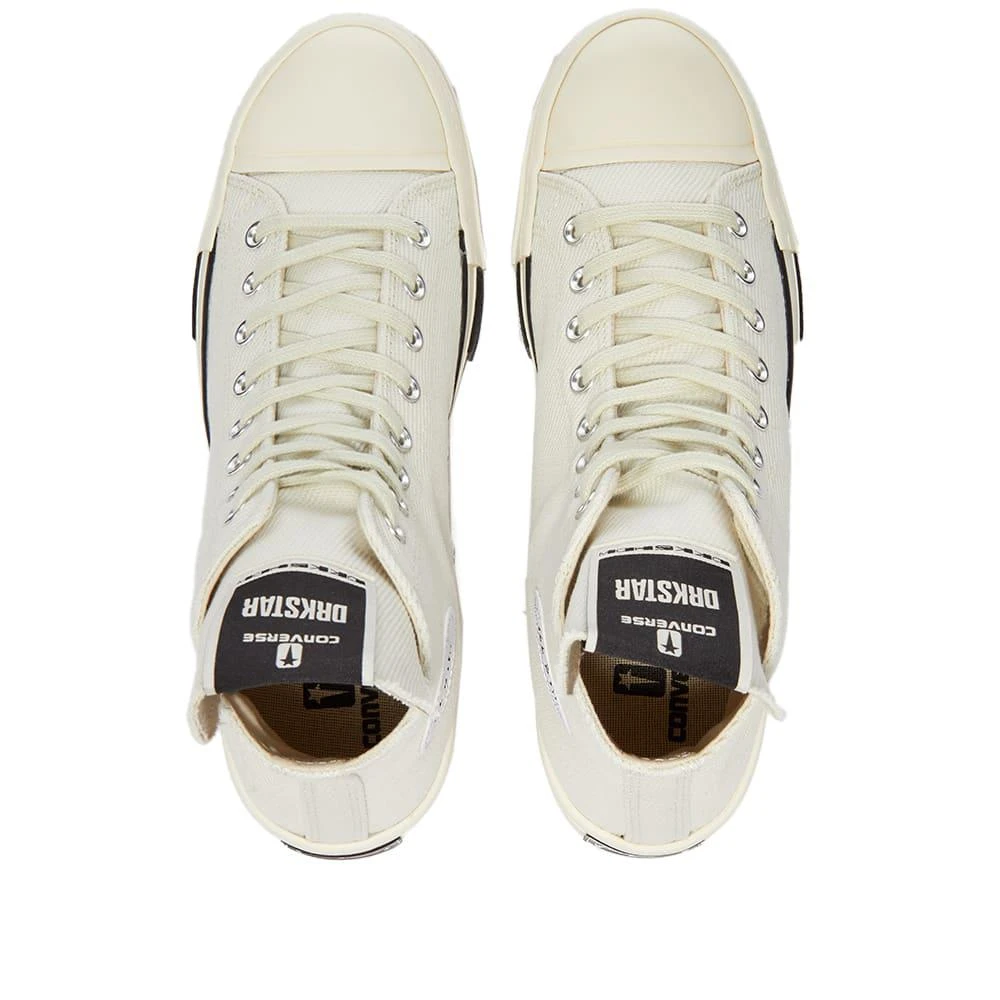 商品Converse|男款 DRKSHDW 联名 匡威 Turbodrk Ox 高帮 白色,价格¥937,第5张图片详细描述