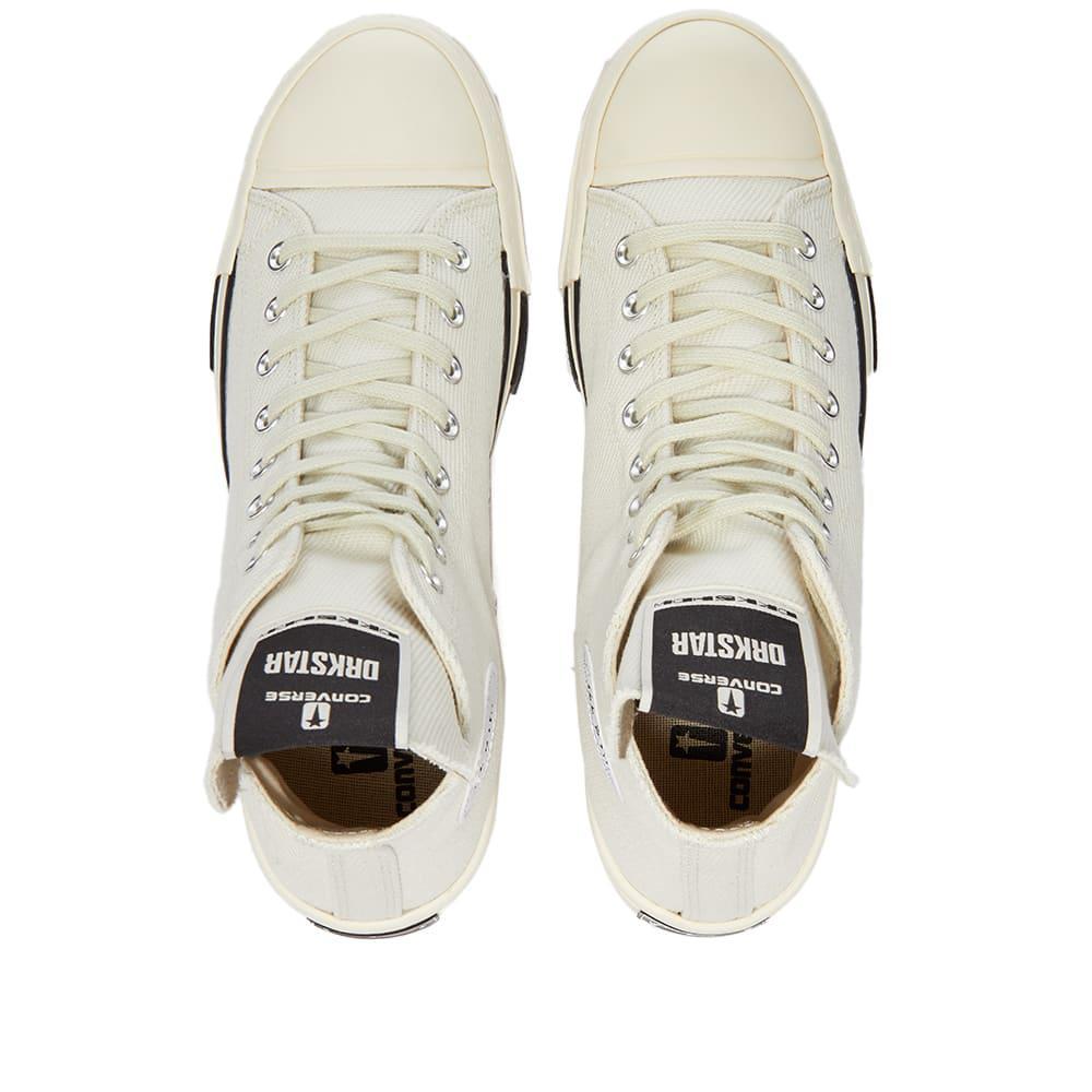 商品Converse|男款 DRKSHDW 联名 匡威 Turbodrk Ox 高帮 白色,价格¥996,第7张图片详细描述