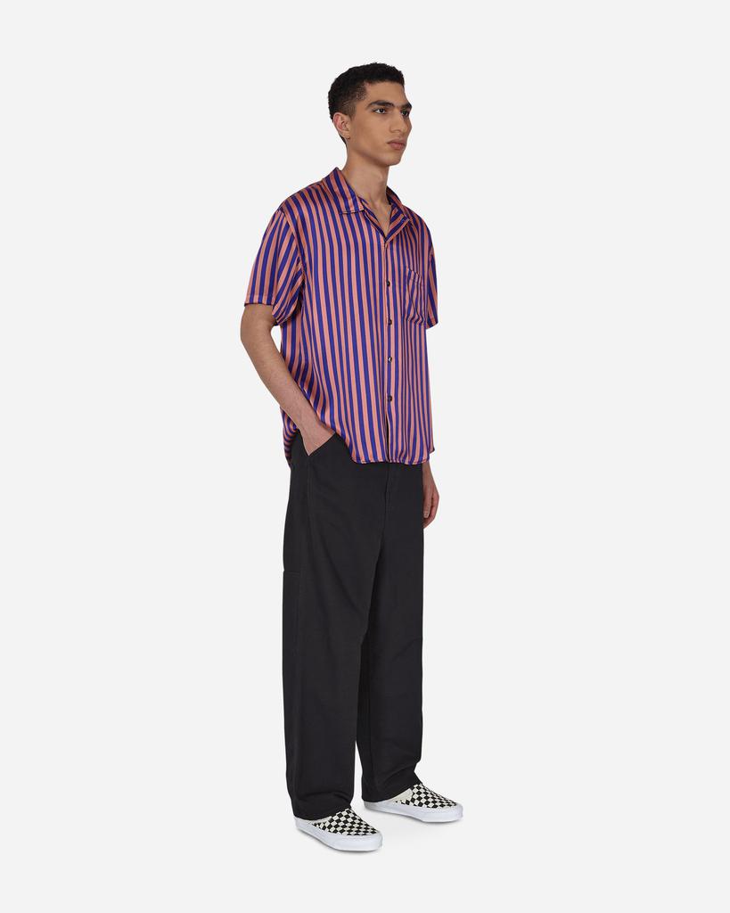 Striped Silk Shirt Blue商品第4张图片规格展示