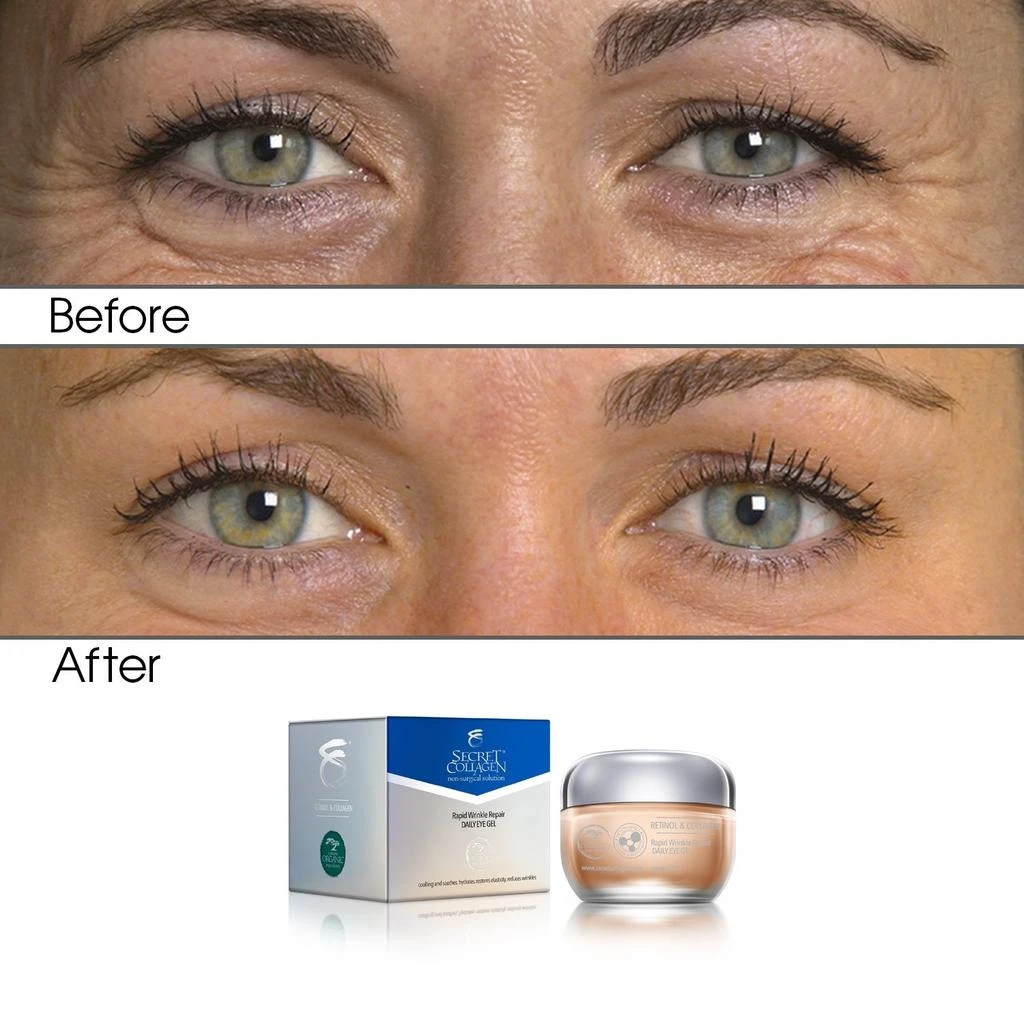 商品Secret Collagen|Rapid Wrinkle Repair Eye Daily Gel,价格¥194,第2张图片详细描述