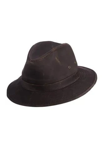 商品SCALA|Weathered Cotton Safari Hat,价格¥488,第1张图片