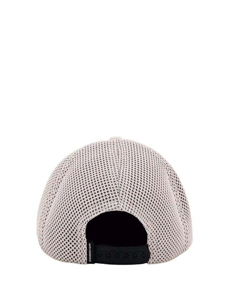 商品Karl Lagerfeld Paris|Karl Lagerfeld Ikonik Karl Curved Peak Baseball Cap,价格¥446,第2张图片详细描述