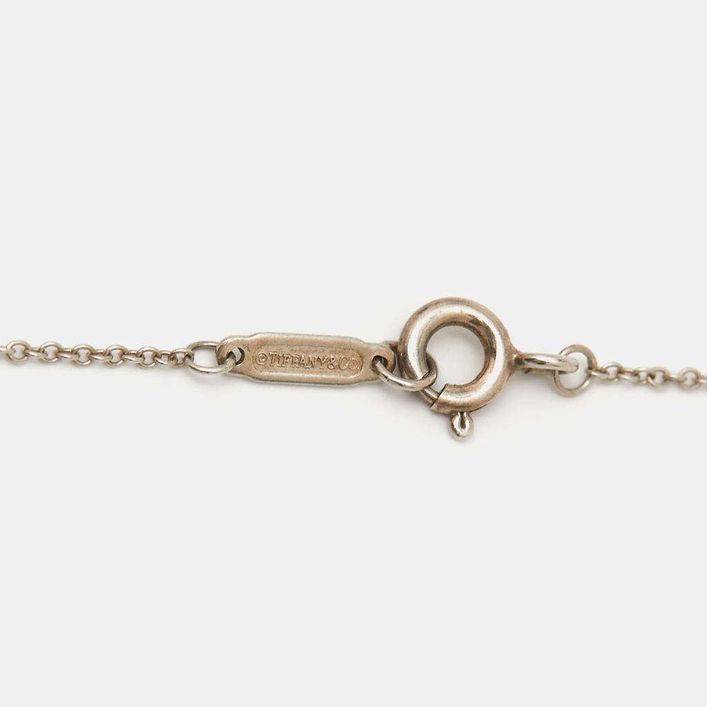 Tiffany & Co. Return To Tiffany  Enamel Heart Tag Sterling Silver Necklace商品第4张图片规格展示