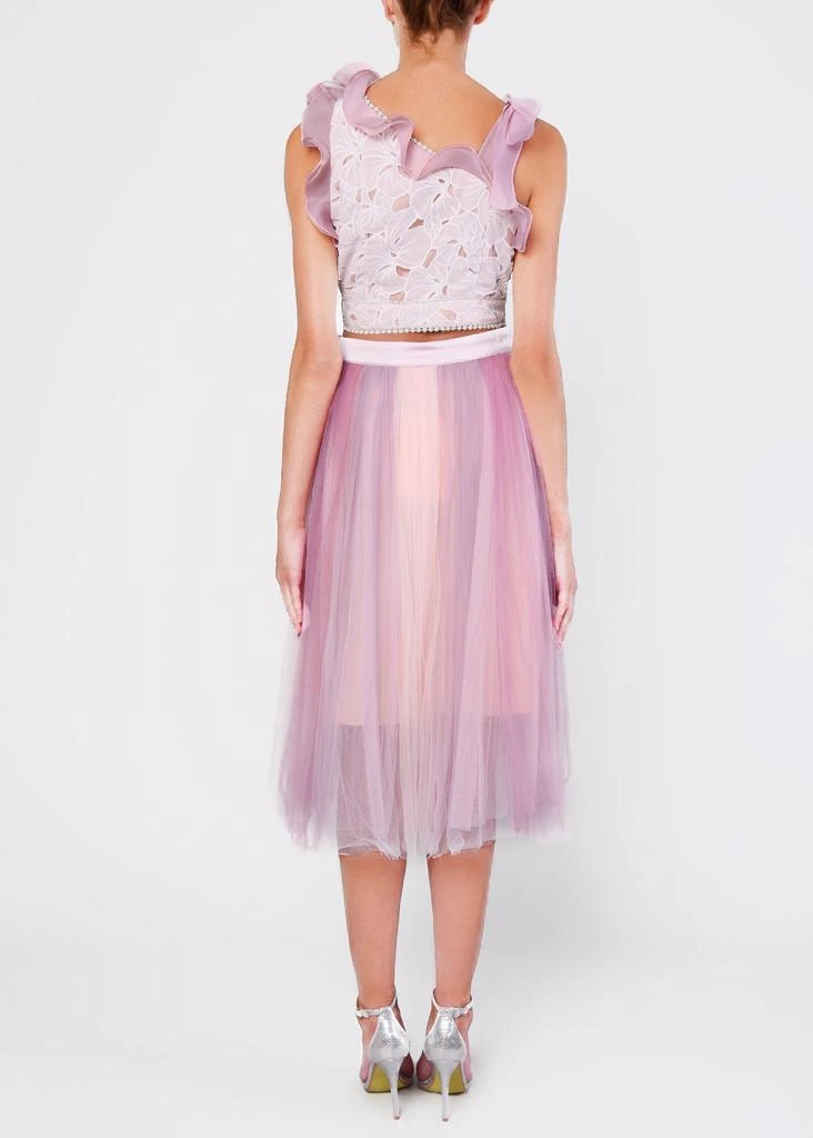 商品True Decadence|Lilac ombre tulle midi skirt,价格¥670,第2张图片详细描述