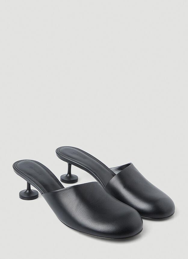Rise Flip Flop Sandals in Black商品第2张图片规格展示