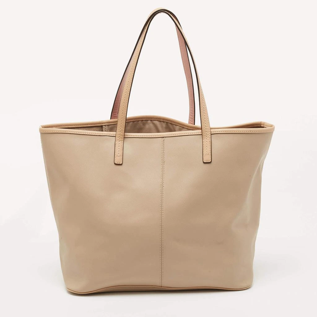 商品[二手商品] Coach|Coach Beige Leather Park Metro Tote,价格¥805,第4张图片详细描述