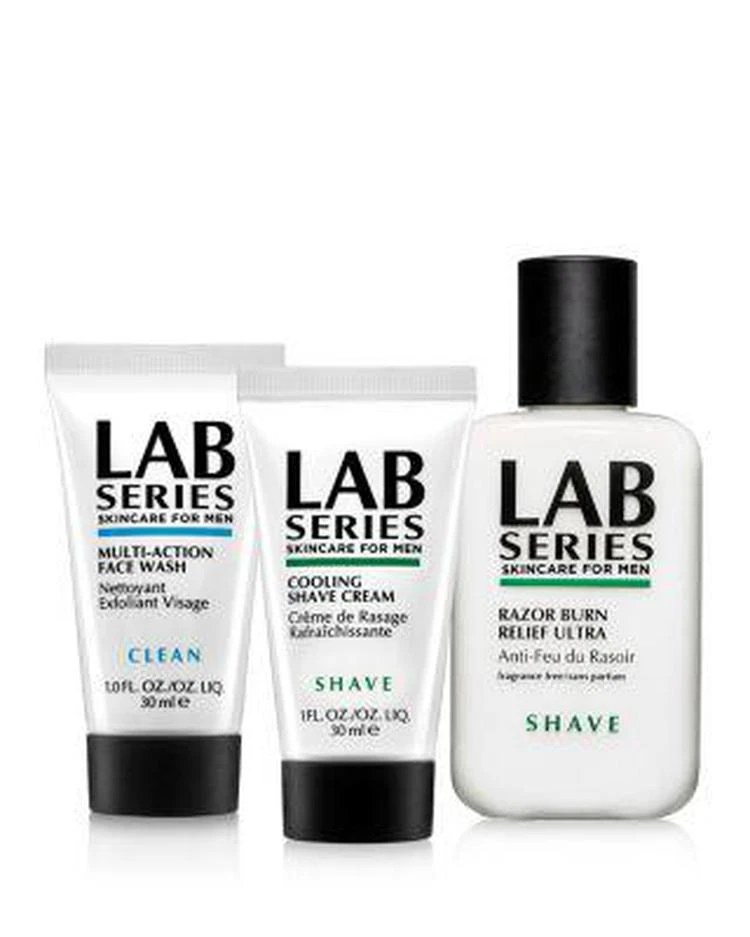 商品Lab Series Skincare For Men|The Cool Crew Shave Essentials Gift Set ($50 value),价格¥283,第2张图片详细描述