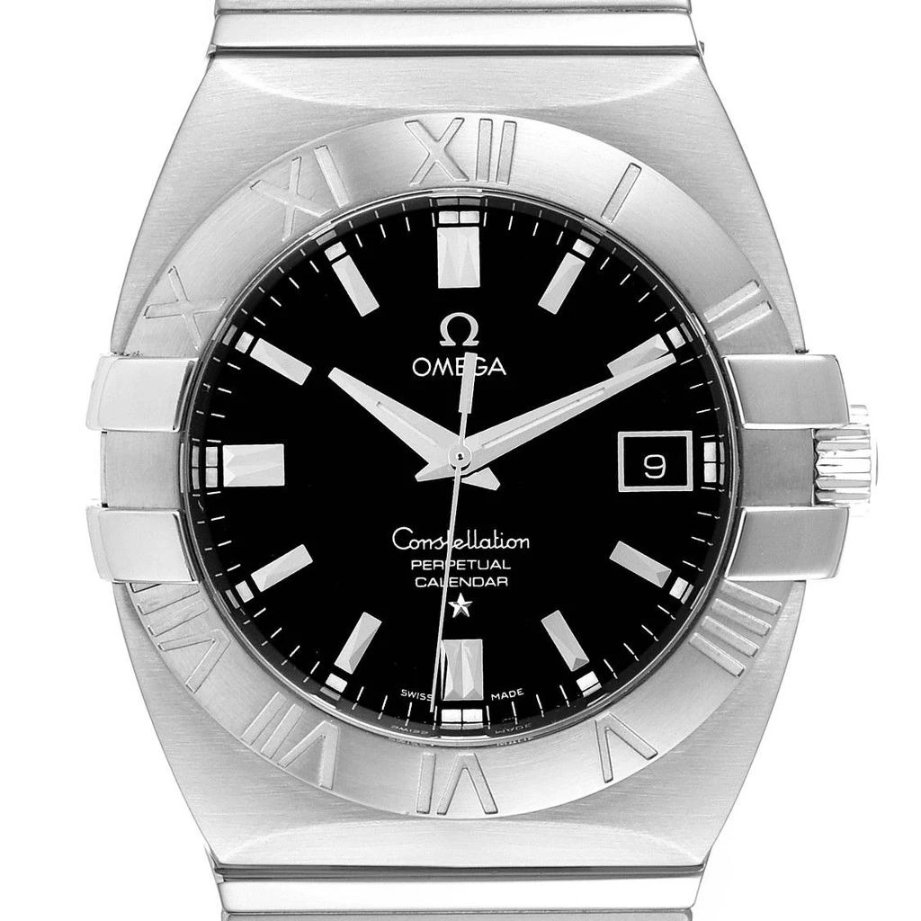 商品[二手商品] Omega|Constellation Double Eagle Black Dial Steel Mens Watch 1513.51.00,价格¥19884,第2张图片详细描述