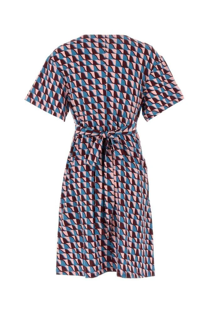 商品Weekend Max Mara|Printed stretch lyocell Lucas mini dress,价格¥977,第2张图片详细描述