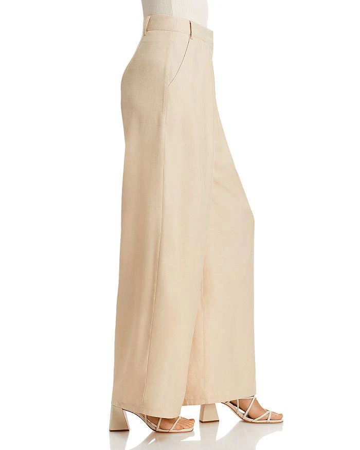 商品AQUA|Wide Leg Trousers - 100% Exclusive ,价格¥176,第3张图片详细描述