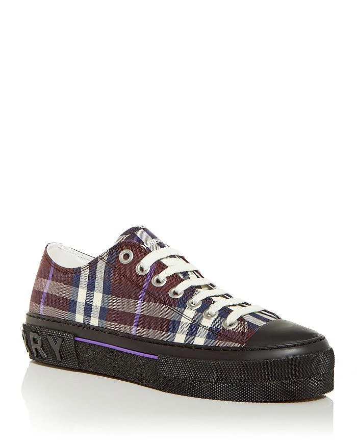 商品Burberry|Men's Vintage Check Low Top Sneakers,价格¥4462,第1张图片