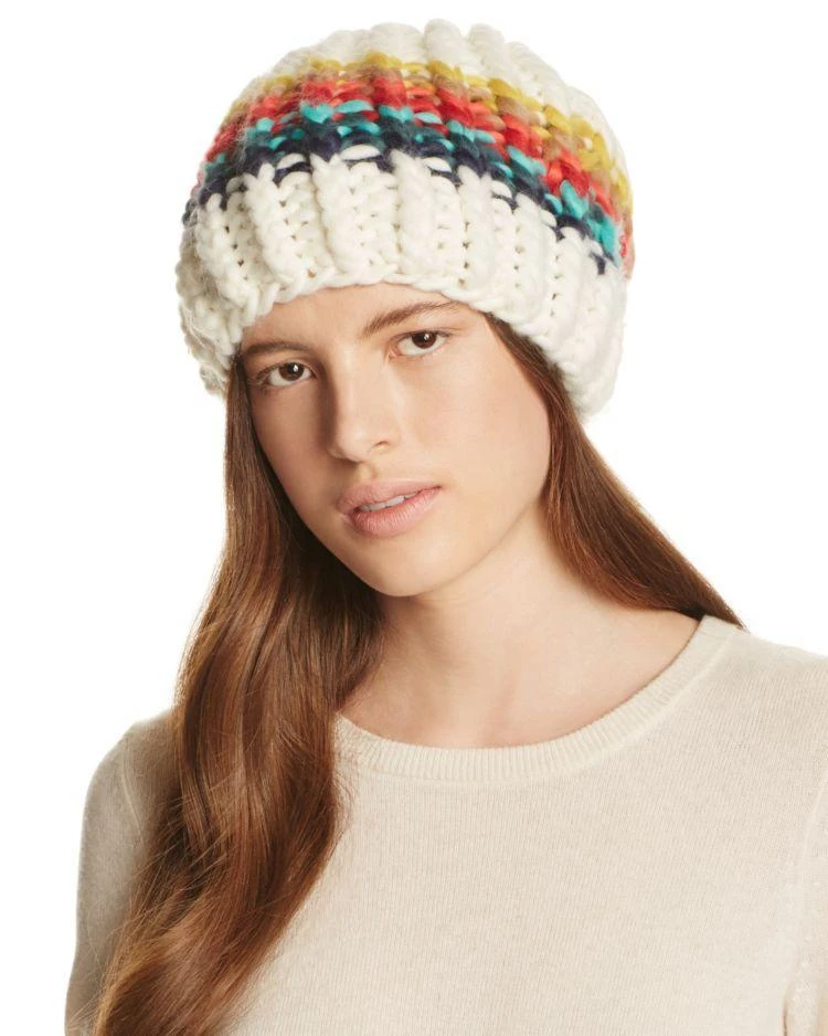 商品Free People|Over The Rainbow Beanie 彩虹毛线帽,价格¥57,第1张图片