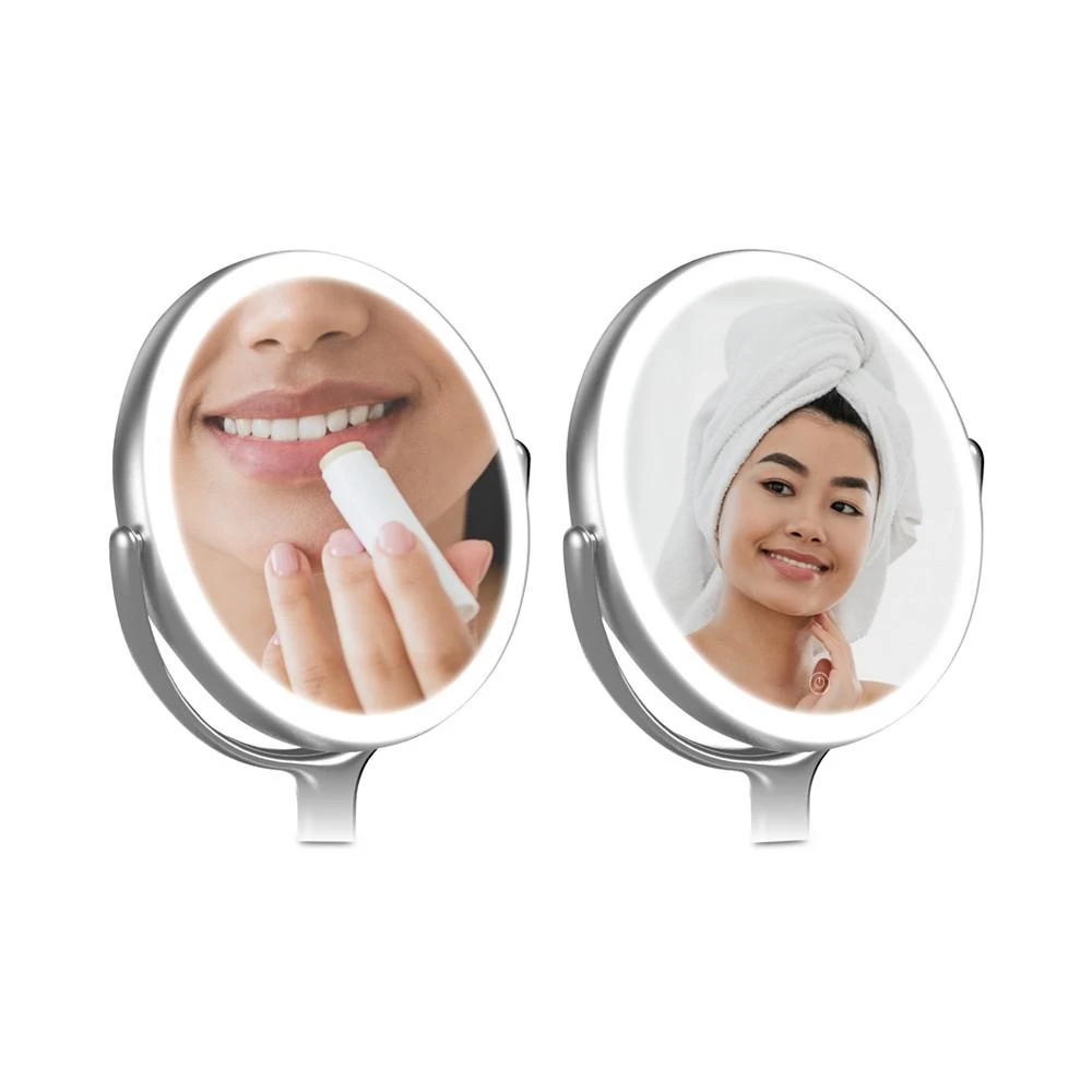 商品Sharper Image|SpaStudio Vanity Adjustable 7" LED Mirror,价格¥449,第4张图片详细描述