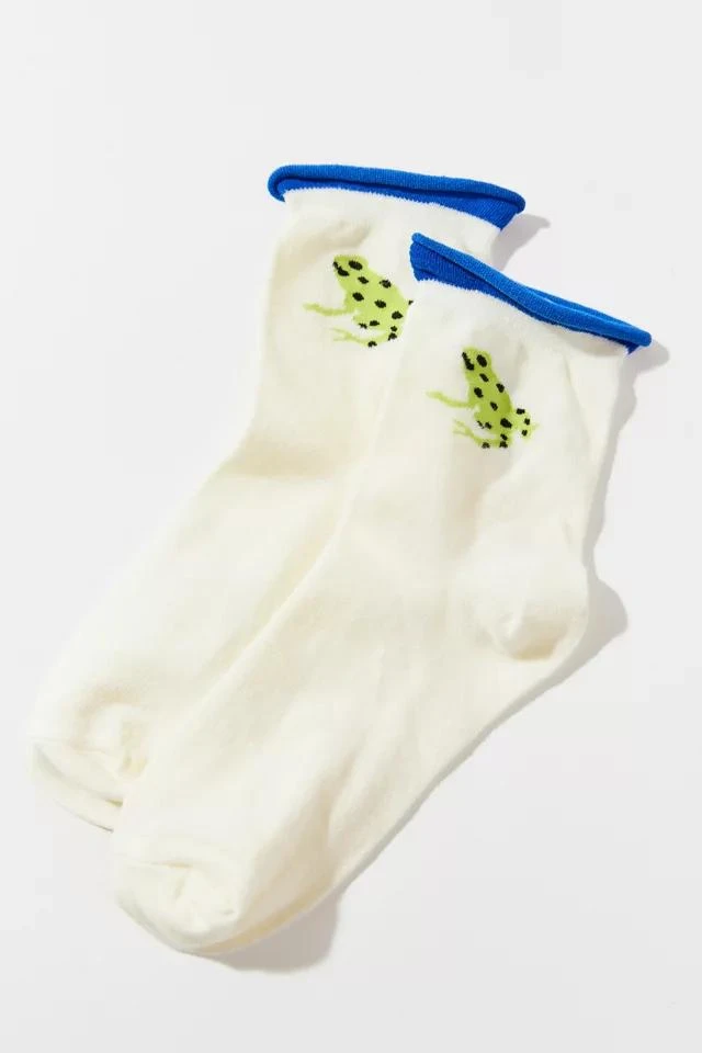 商品Urban Outfitters|Icon Roll-Top Crew Sock,价格¥15,第2张图片详细描述