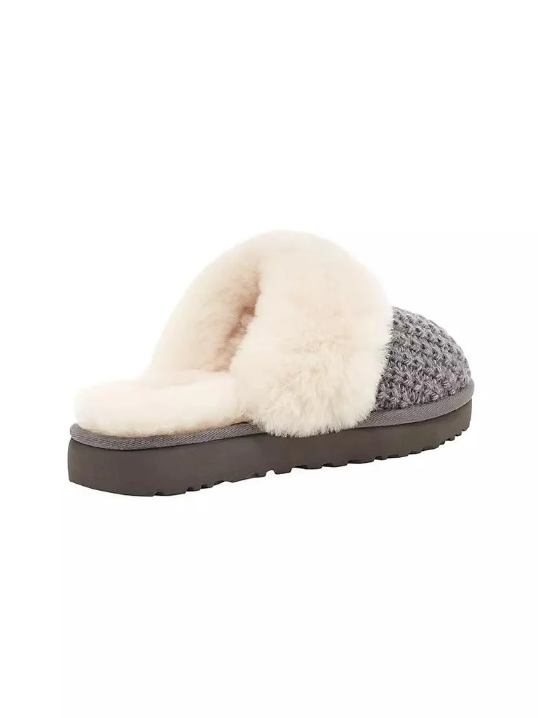 商品UGG|Cozy Sheepskin-Lined Knit Slippers,价格¥902,第3张图片详细描述