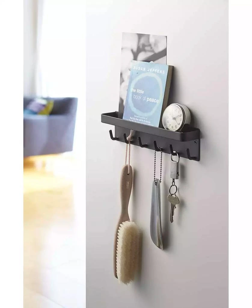商品Yamazaki|Smart Magnetic Key Rack With Tray,价格¥195,第2张图片详细描述