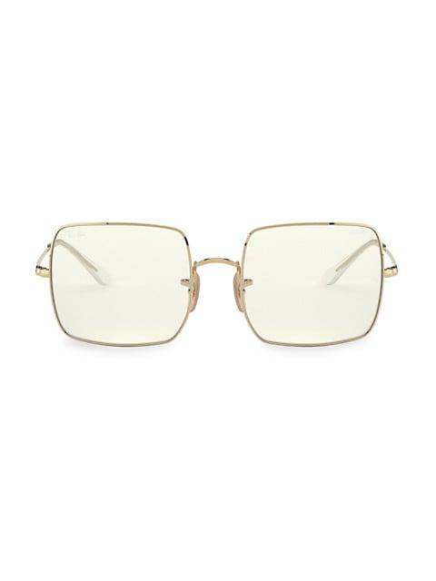 RB1971 54MM Square Aviator Sunglasses商品第1张图片规格展示