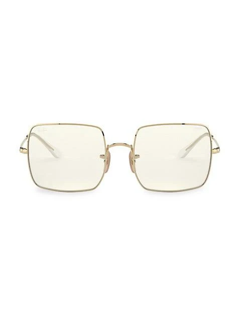 商品Ray-Ban|RB1971 54MM Square Aviator Sunglasses,价格¥552,第1张图片