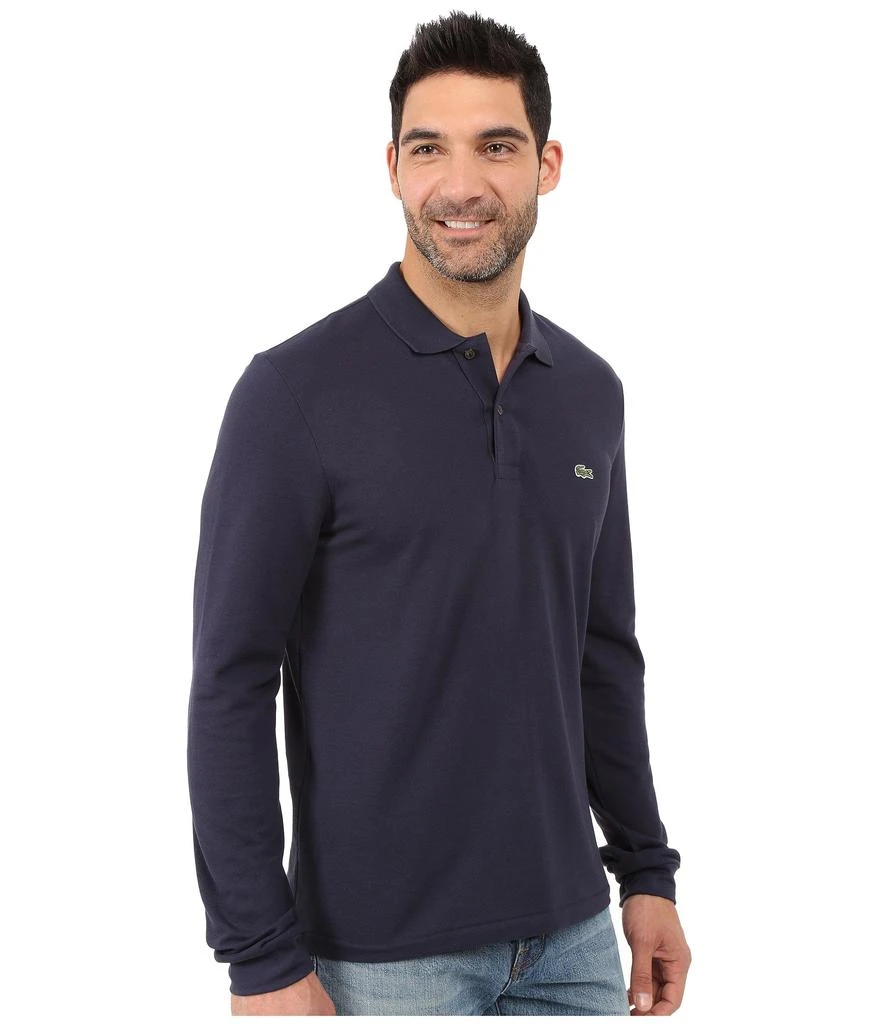 商品Lacoste|Lacoste L/S Classic Pique Polo衫,价格¥916,第4张图片详细描述