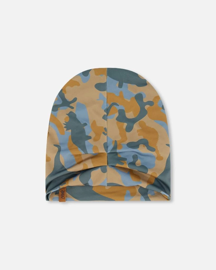 商品Deux par Deux|Outdoor Hat Beige Printed Camo Dinos,价格¥167,第3张图片详细描述