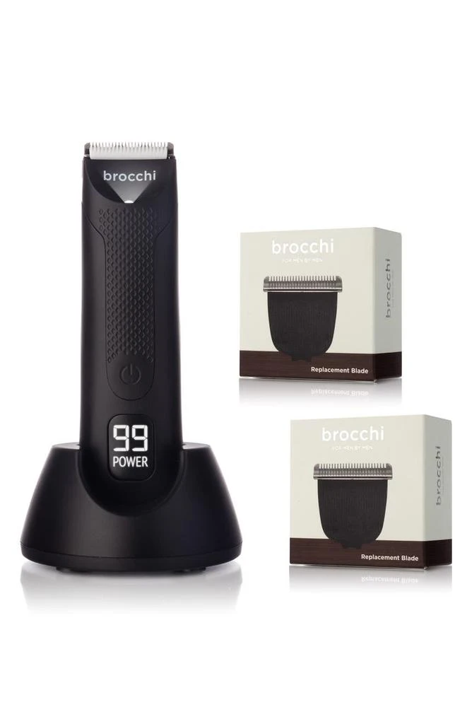 商品BROCCHI|The Cutting Edge USB Waterproof Trimmer + 2 Replaceable Blades,价格¥618,第1张图片