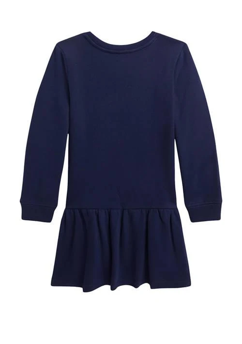 商品Ralph Lauren|Lauren Childrenswear Girls 4 6X Polo Bear Fleece Dress,价格¥255,第2张图片详细描述