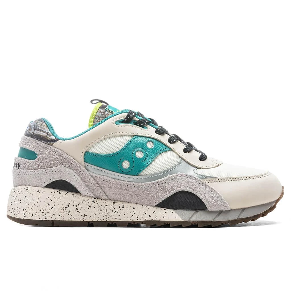 商品Saucony|Saucony Shadow 6000 - Grey/Black/Beige,价格¥456,第1张图片