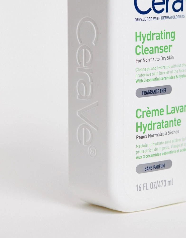 商品CeraVe|CeraVe Hydrating Cleanser for Normal to Dry Skin 473ml,价格¥161,第2张图片详细描述