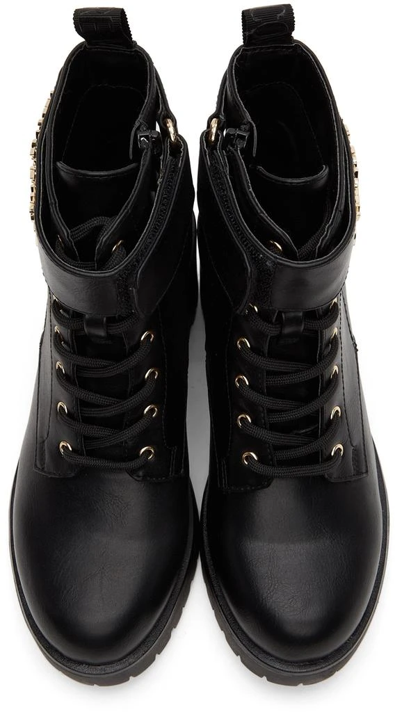 商品Versace|Black Mia Strap Boots,价格¥778,第5张图片详细描述