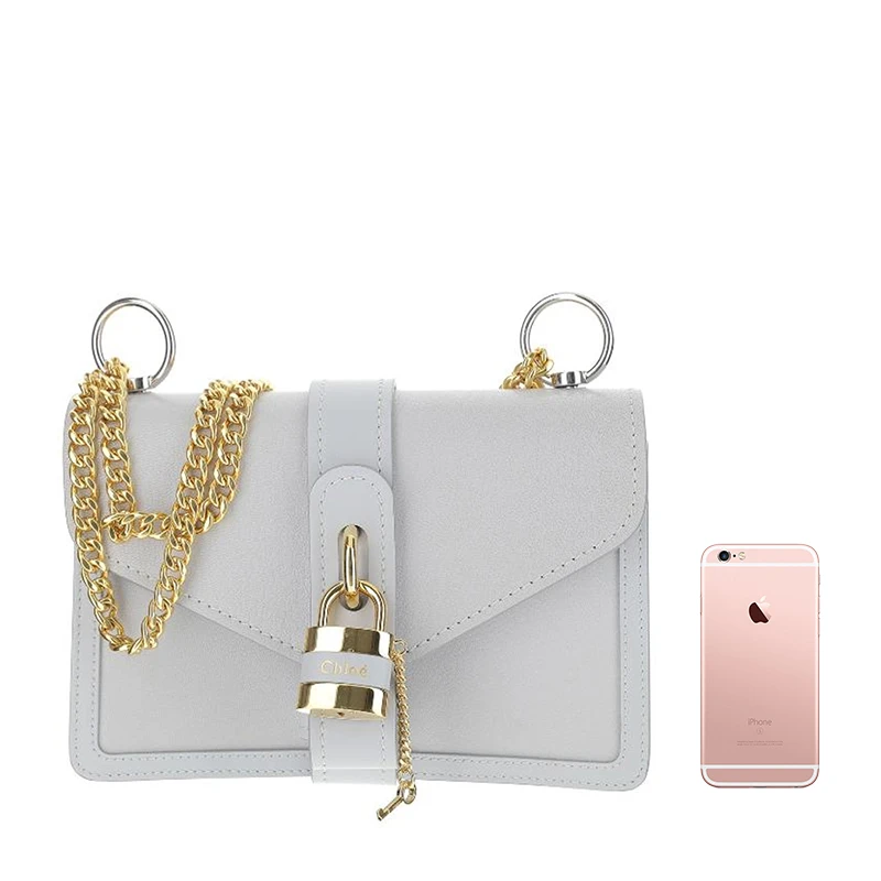 Chloe' 蔻依 女士灰色皮革单肩包 C19WS205-B71-27S 商品