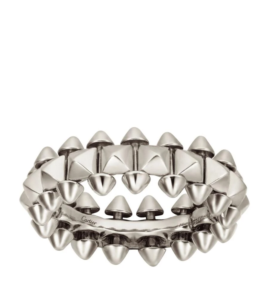 商品Cartier|Medium White Gold Clash de Cartier Ring,价格¥37618,第1张图片