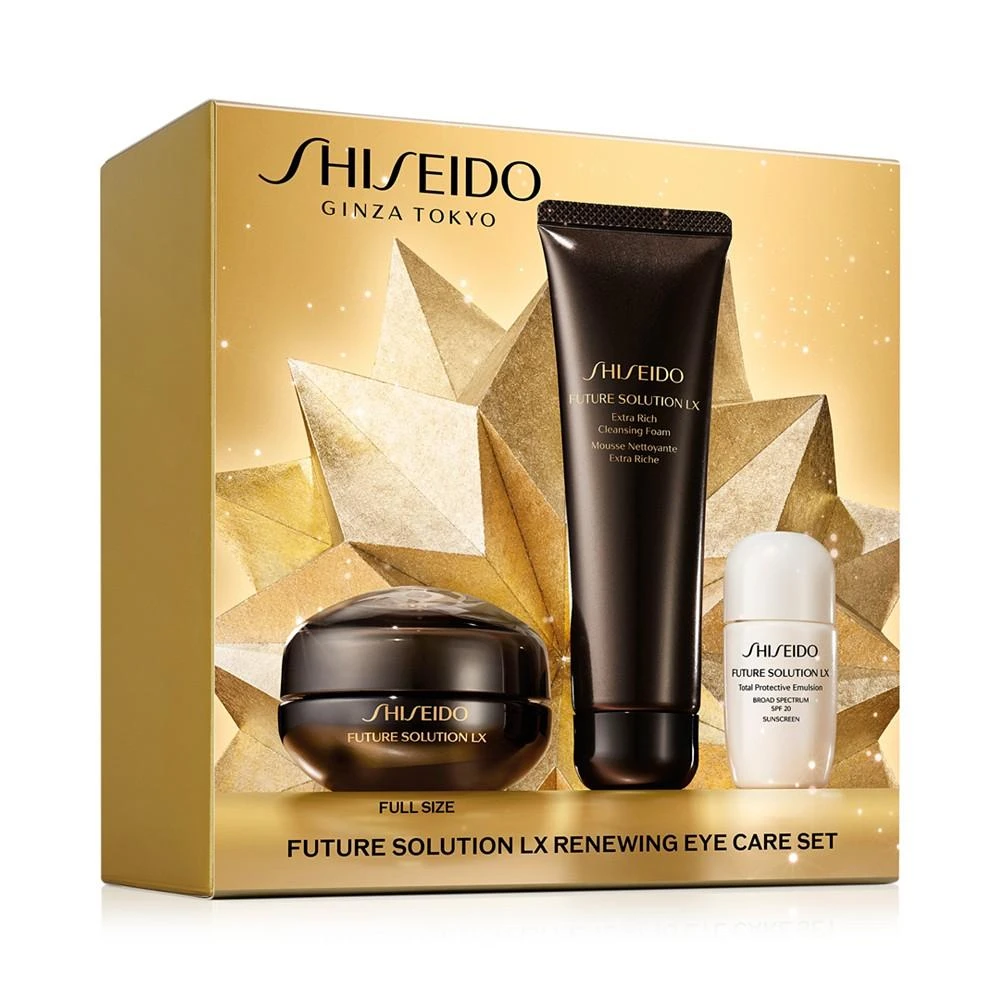 商品Shiseido|3-Pc. Future Solution LX Renewing Eye Care Set,价格¥1139,第3张图片详细描述