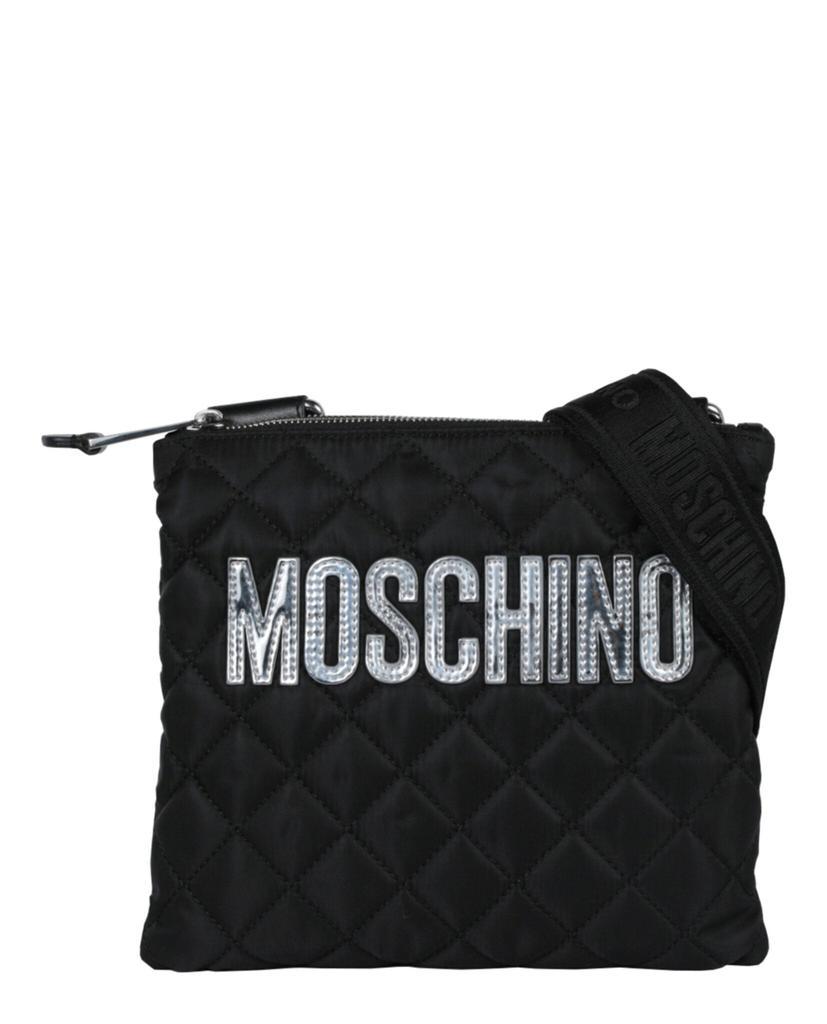 商品Moschino|Quilted Logo Crossbody Bag,价格¥3347,第1张图片