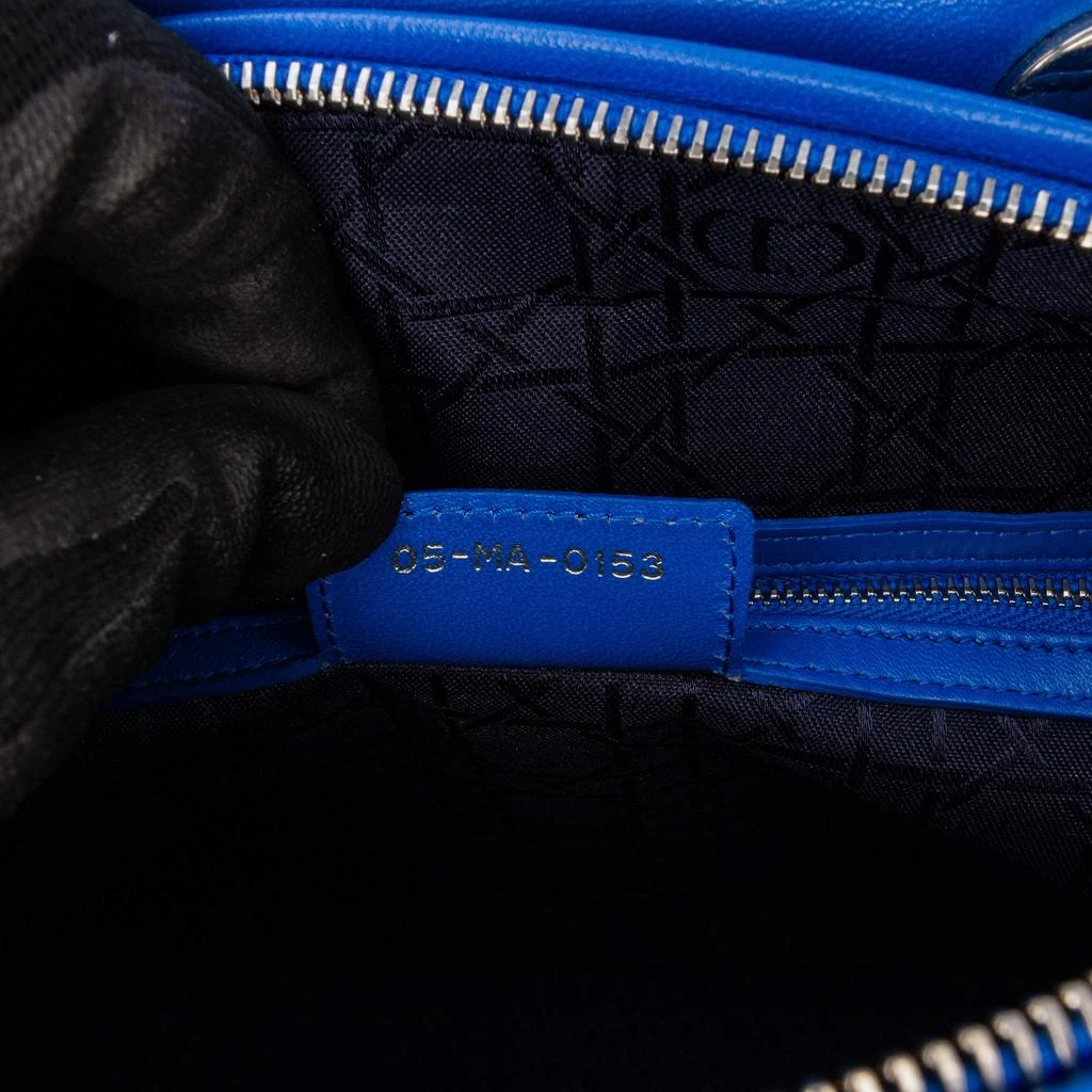 Dior Blue Lambskin Cannage Large  Lady Dior 商品