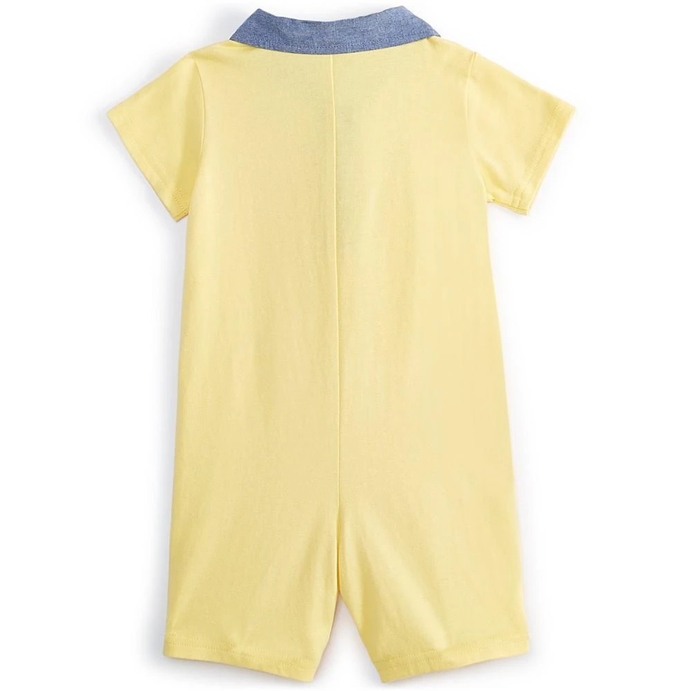 商品First Impressions|Baby Boys Embroidered Boat Sunsuit, Created for Macy's,价格¥68,第2张图片详细描述