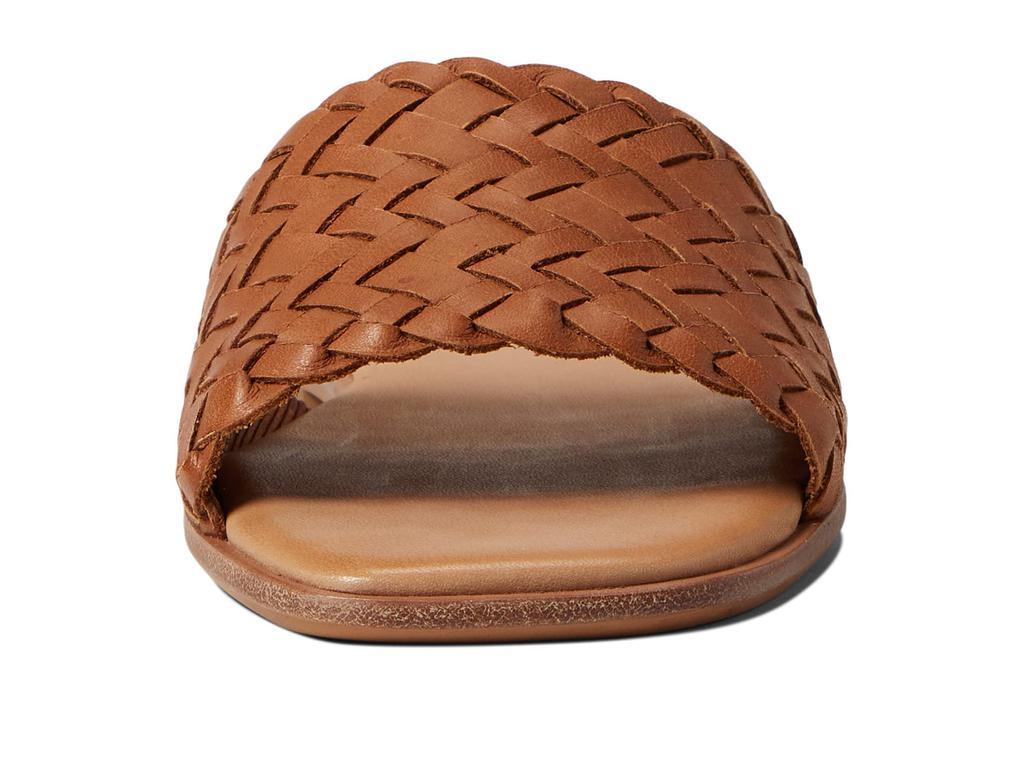 商品Madewell|Lianne Flat Slide in Woven Leather,价格¥284-¥375,第4张图片详细描述
