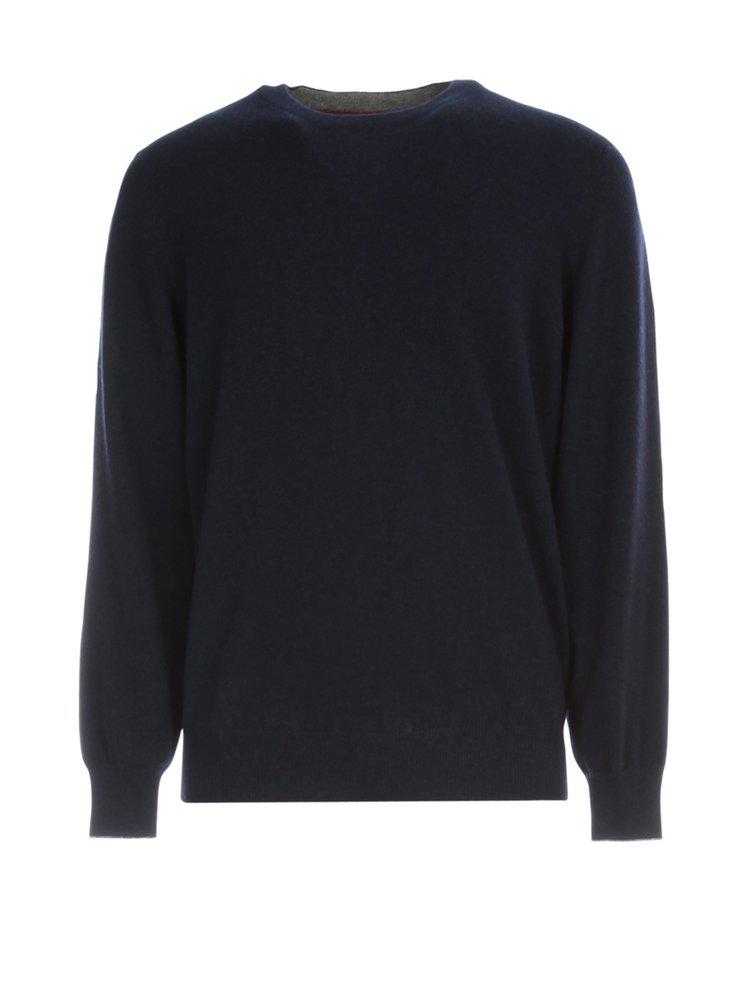 Brunello Cucinelli Crewneck Knitted Sweater商品第1张图片规格展示