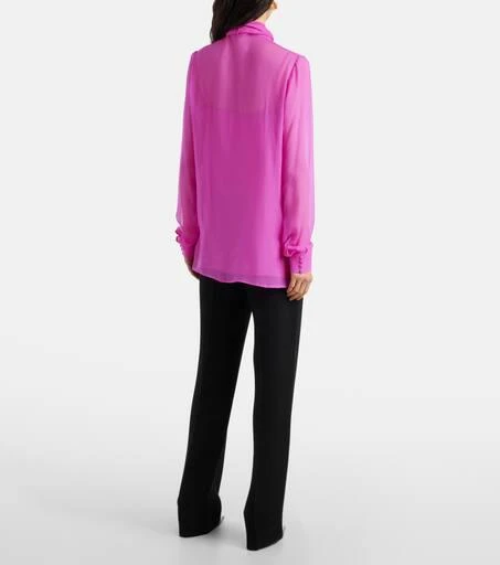 商品Costarellos|真丝乔其纱女式上衣,价格¥3217,第3张图片详细描述