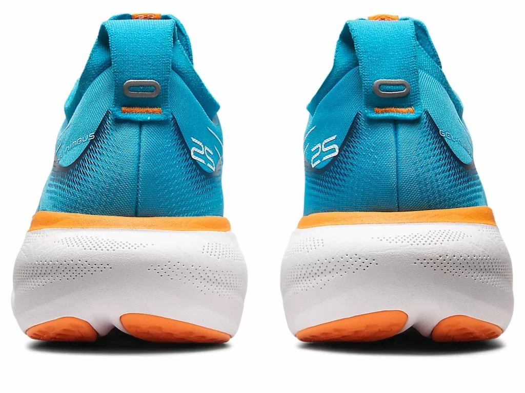 商品Asics|Men's Gel Nimbus 25 Running Shoes In Island Blue/sun Peach,价格¥1008,第4张图片详细描述