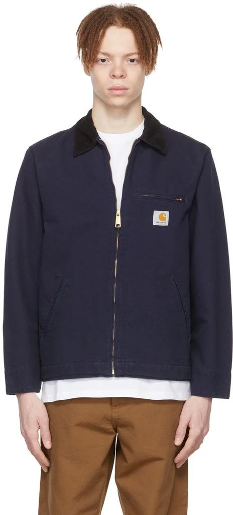 商品Carhartt WIP|Navy Detroit Jacket,价格¥1144,第1张图片