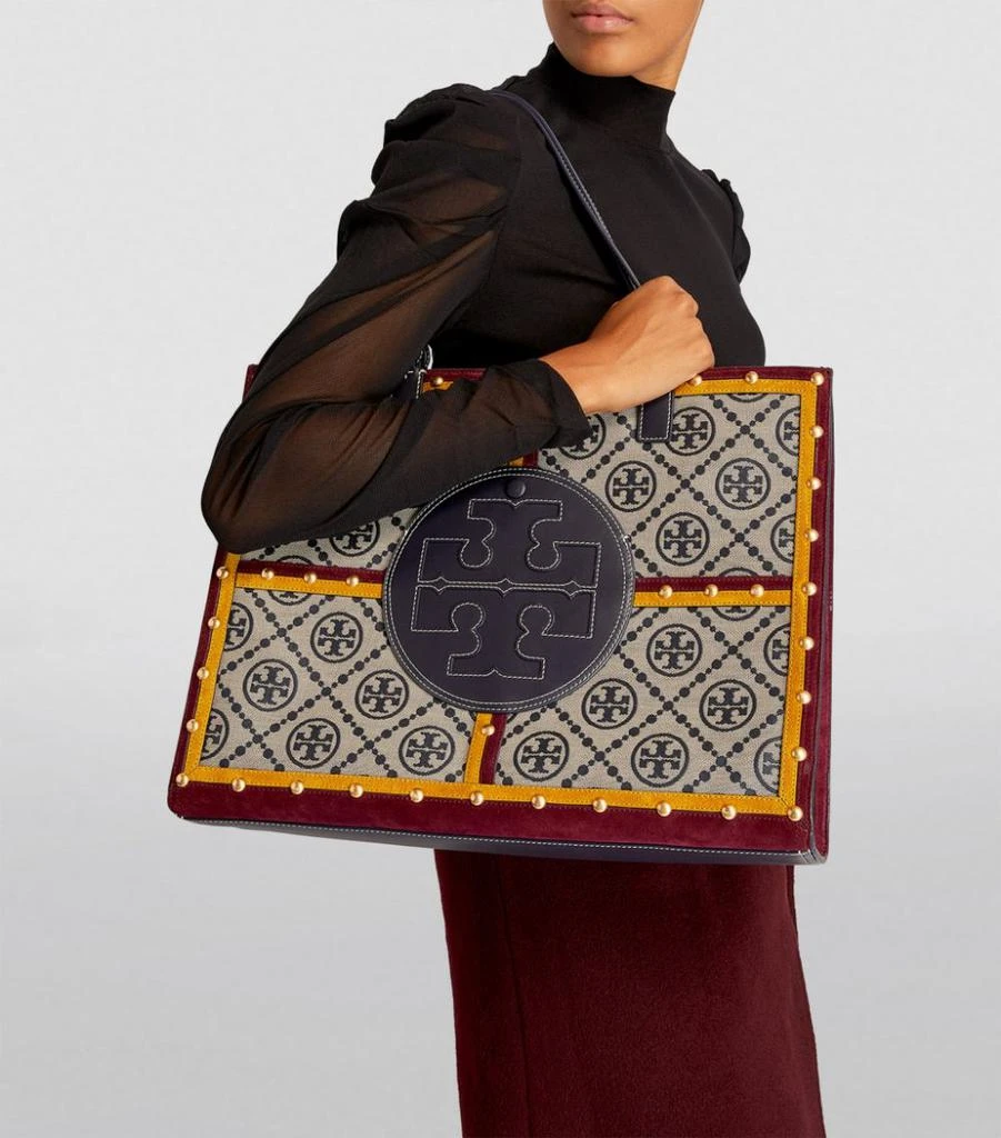 商品Tory Burch|Monogram Ella Tote Bag,价格¥7916,第5张图片详细描述