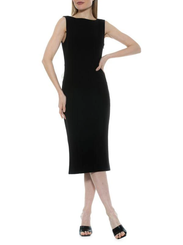 商品ALEXIA ADMOR|Penny Boatneck Midaxi Sheath Dress,价格¥674,第4张图片详细描述